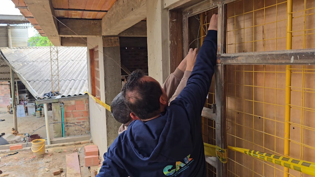 Construcción a 10 metros de una quebrada fue suspendida por la CAR en Ráquira